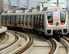 Dilshad Garden New Bus Stand Metro Corridor