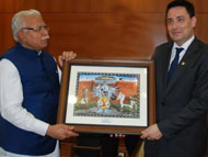 Alexandre Ziegler Manohar Lal Khattar