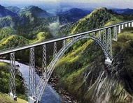Railway Bridge in Kashmir