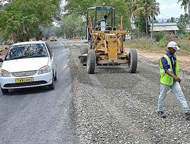 Road Widened Before Schedule
