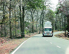 road network in LWE areas