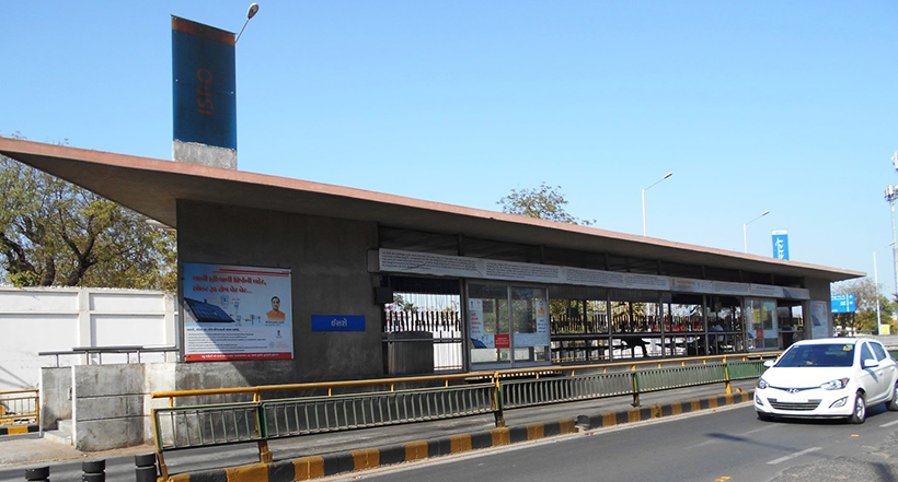 BRTS Bus Stop ( ISRO ) , Ahmedabad