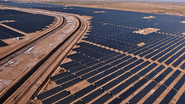 Kamuthi solar plant