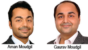 Mr. Aman Moudgil and Mr. Gaurav Moudgil, Directors of Gilco Global Pvt. Ltd.