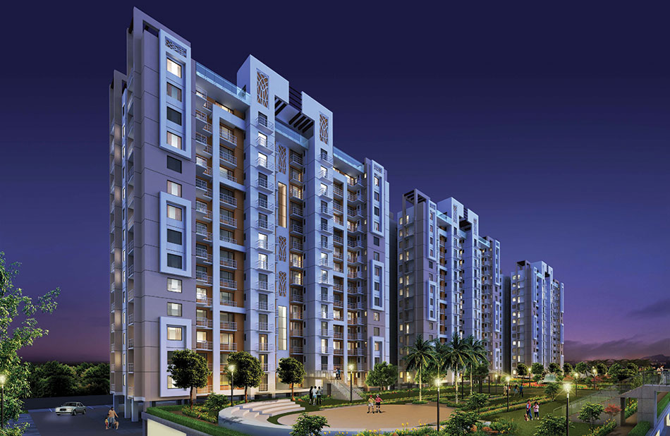 SARE Heights night view