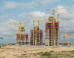 COMANSA cranes build luxury residential complex in Nigeria