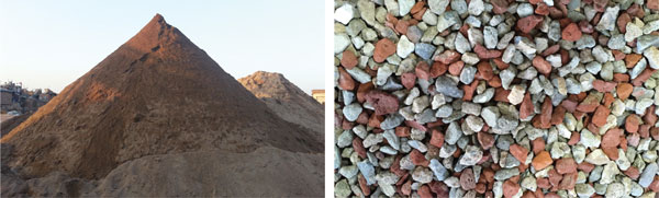 Recycled Sand and Aggregate