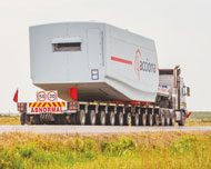 Flatbed Semitrailer for Blades