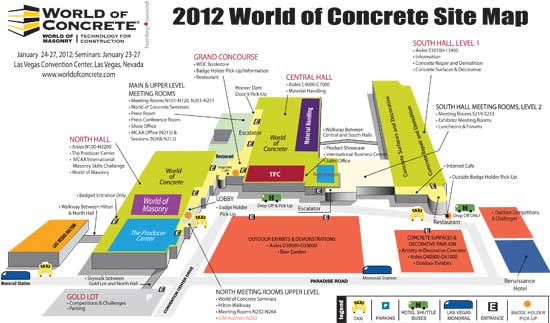 World of Concrete 2012 