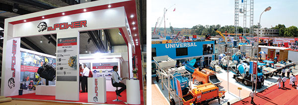 UNIVERSAL BOOTH at EXCON 2013