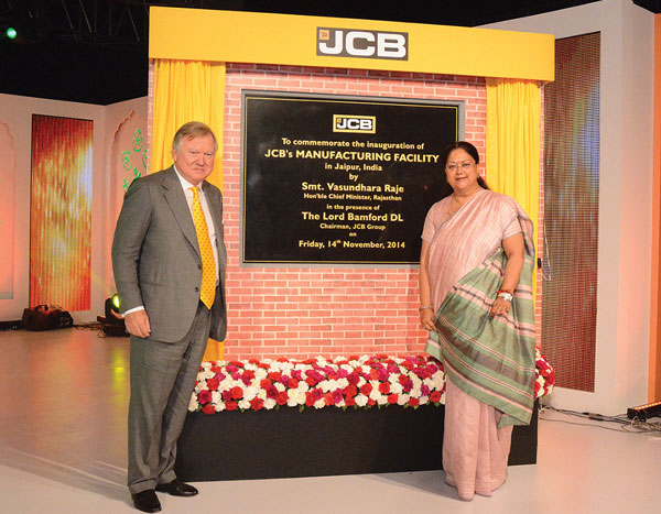 JCB India Inaugurates New Production Facilities at Jaipur