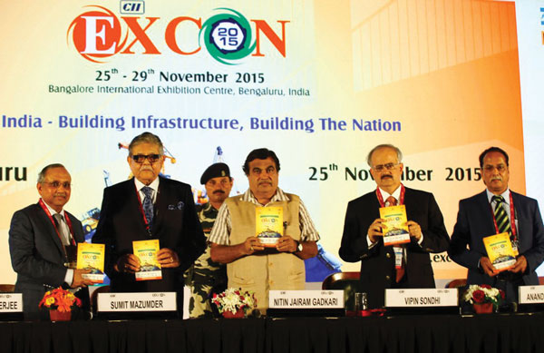 Nitin Gadkari Excon 2015 Launch