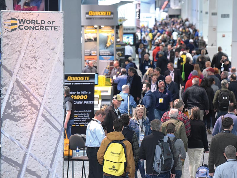 World of Concrete 2019 - Celebrates a record 10 Year High