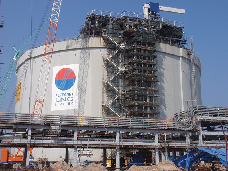 Engineering, planning, construction of Kochi & Dahej LNG Terminal
