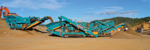Powerscreen Crushing