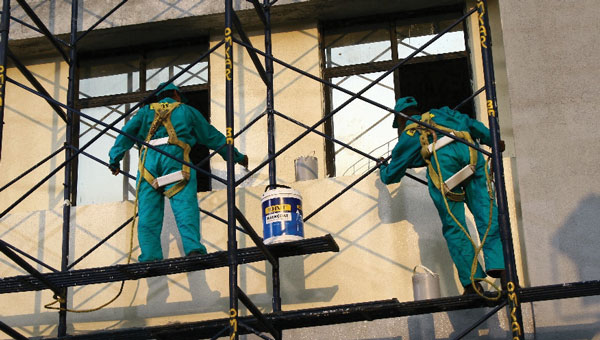 Application of waterproofing Products