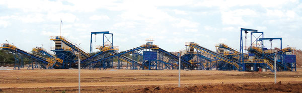 Puzzolana Crushing Plant