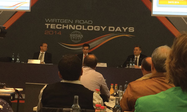 Wirtgen Road Technology Days 2014