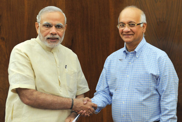 Mr. Prakash Pai meets Prime Minister Mr. Narendra Modi