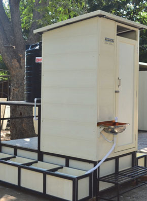 Single Bio Toilet for Household