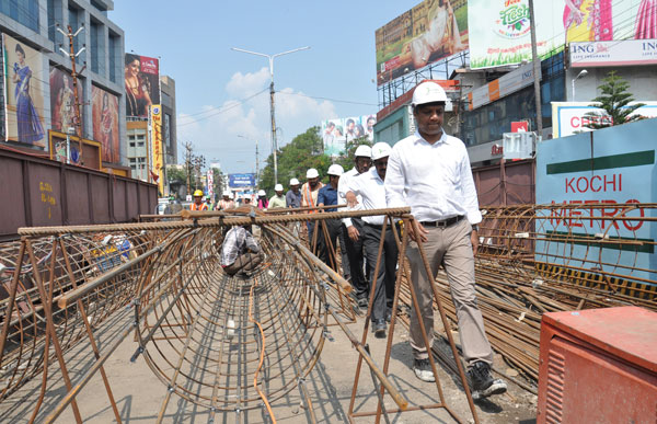 Kochi Metro Construction