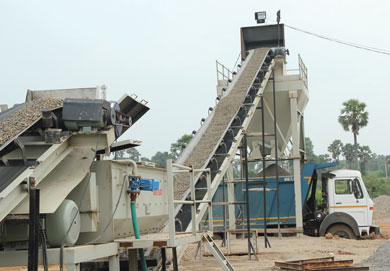 Wet Mix Macadam Plant