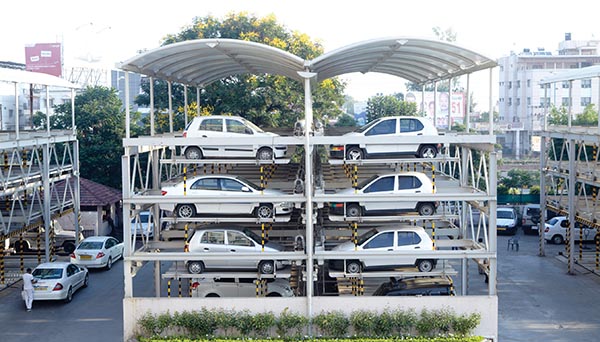 Cars Automatically Parked