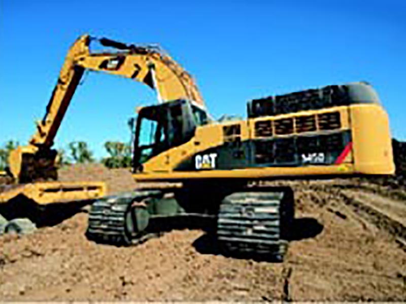 Caterpillar 345D hydraulic excavator