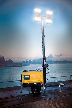HiLight V5 led in harbour