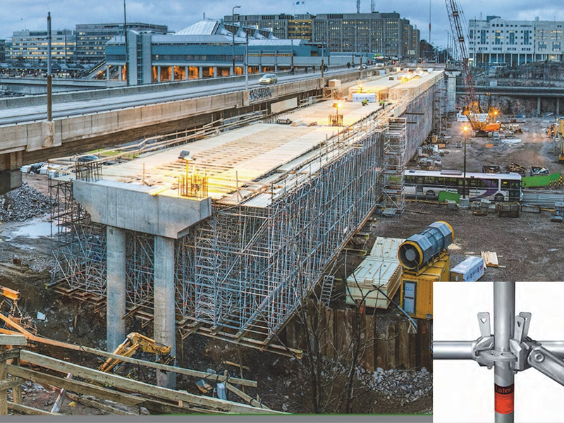 Layher's Allround Scaffolding: Innovative Concept for Bridge Construction & Repair