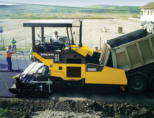 VOLVO ABG 6820-The Most Powerful Paving Machine for Demanding Applications
