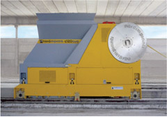NORDIMPIANTI E120 EVO Extruder for Production of Pre-Stressed Hollow Core Slabs