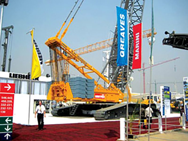 Liebherr Crawler Crane at Indian Windfarm Site