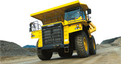 Komatsu Delivers 100th HD785 Dump Truck