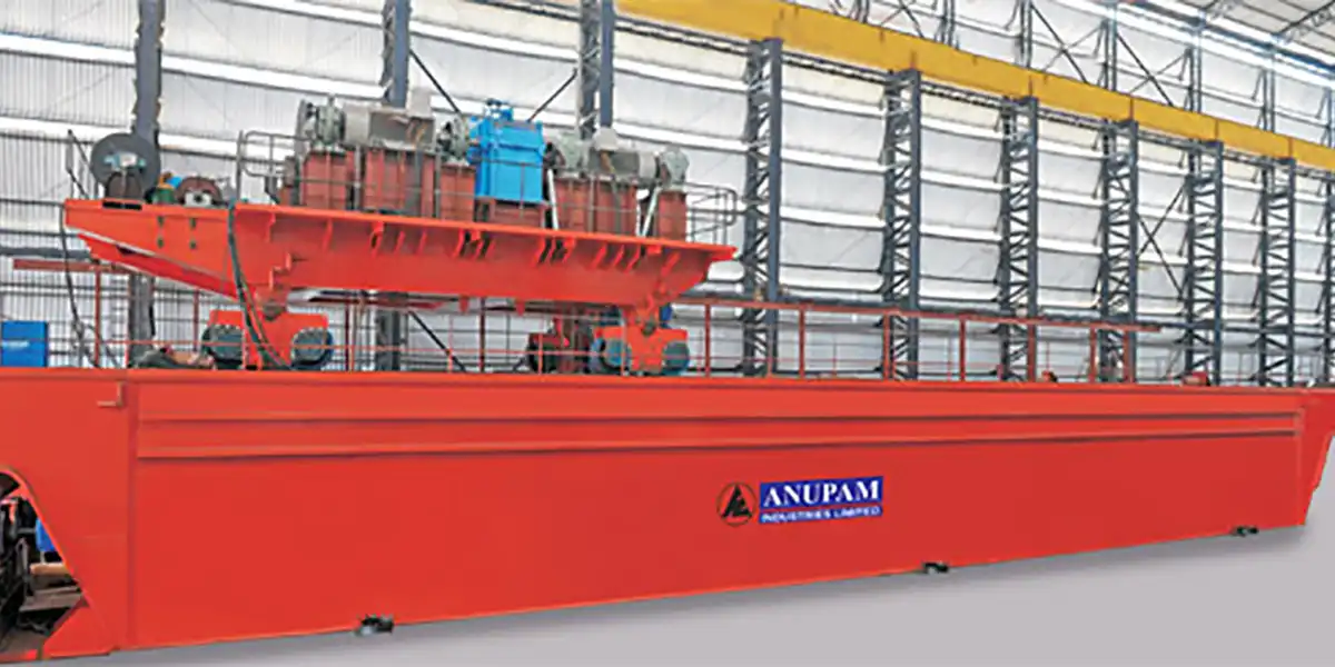 Anupam Industries Manufactures First Ever 350T Forging Cranes for L&T 