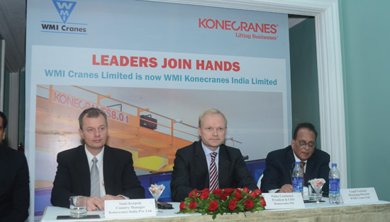 Konecranes Plc Acquires WMI Cranes Limited in India 