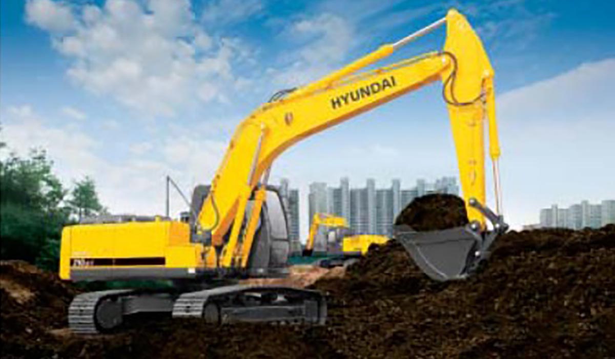Hyunday Hydraulic Excavators