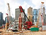 Liebherr Crawler Cranes at Hong Kong's Project