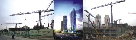 Linden Comansa Tower Cranes for the Highest Building in Vietnam