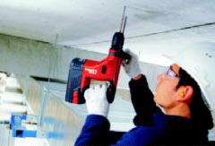 Hilti’s Cordless Rotary Hammer Tool With Lithium-Ion Technology