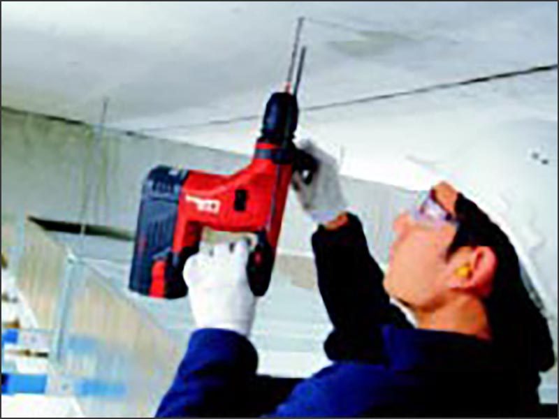 Hilti's Cordless Rotary Hammer Tool With Lithium-Ion Technology