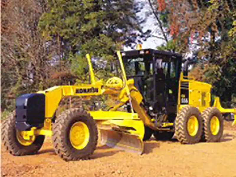 Larsen & Toubro the revolutionary Komatsu GD555-3 Motor Graders in India