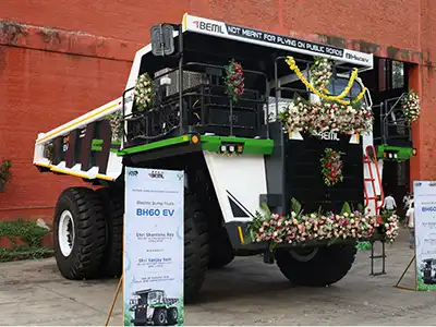 BEML 60-Tonne Electric Dump Truck BH60-EV