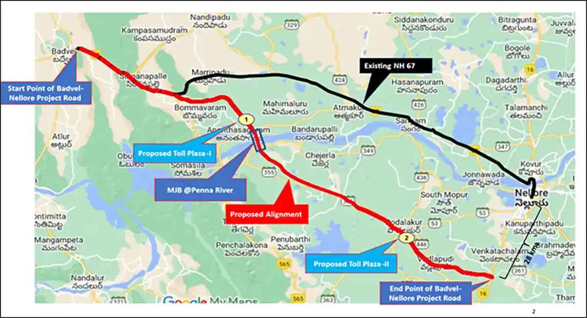 Badvel-Nellore Corridor Badvel-Nellore Corridor in Andhra Pradesh