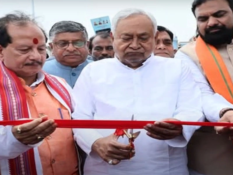 Nitish Kumar Inaugurated the Bhupatipur–Punpun section of National Highway-22