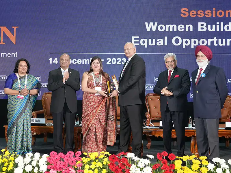CII EXCON The CII EXCON event marked a milestone with the 'Women Building India