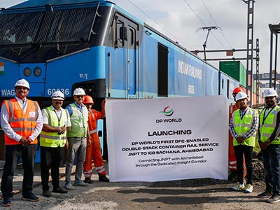 DP World has launched two new Dedicated Freight Corridor