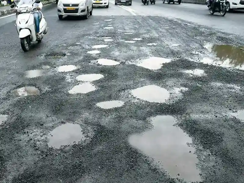 the past three days have severely impacted roads across Ahmedabad