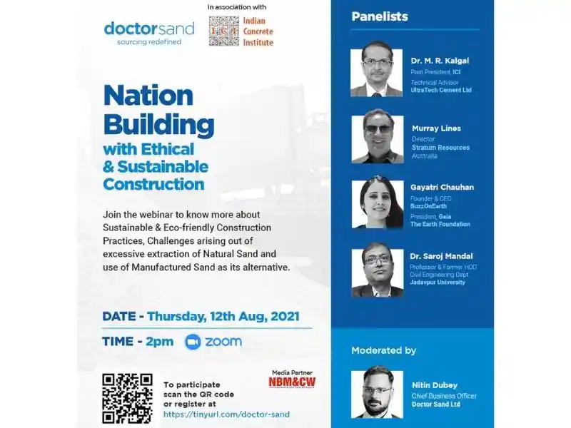 Webinar- Nation Building with Ethical & Sustainable Construction