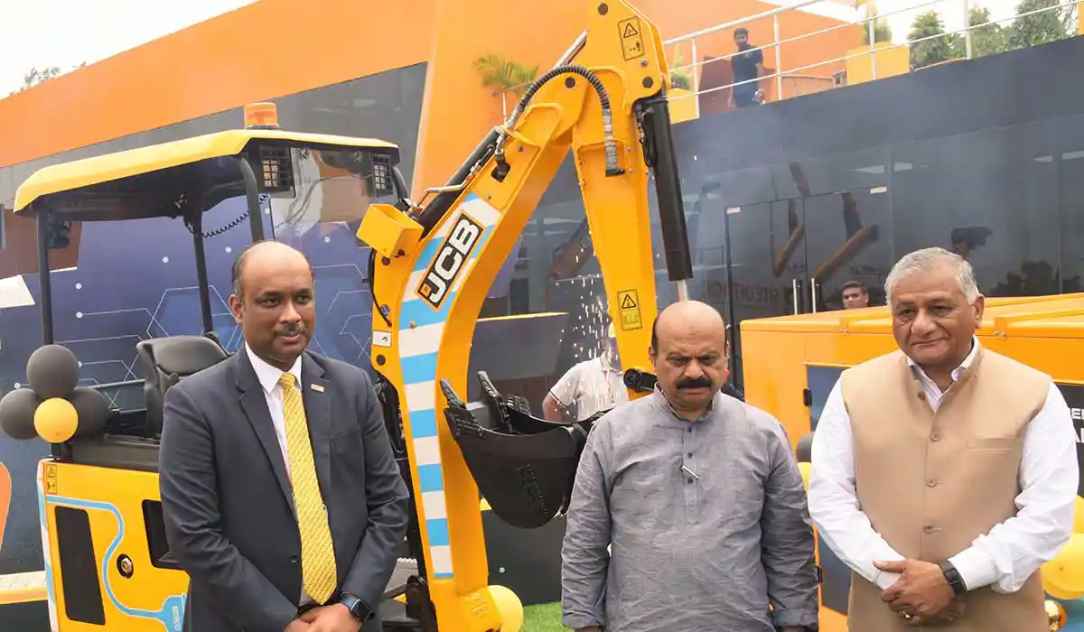 JCB introduces the Industry’s first fully Electric Construction Equipment in India